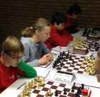 IMG_0111 1. Runde: Clemens, Maria, Sebastian und Daniel.JPG